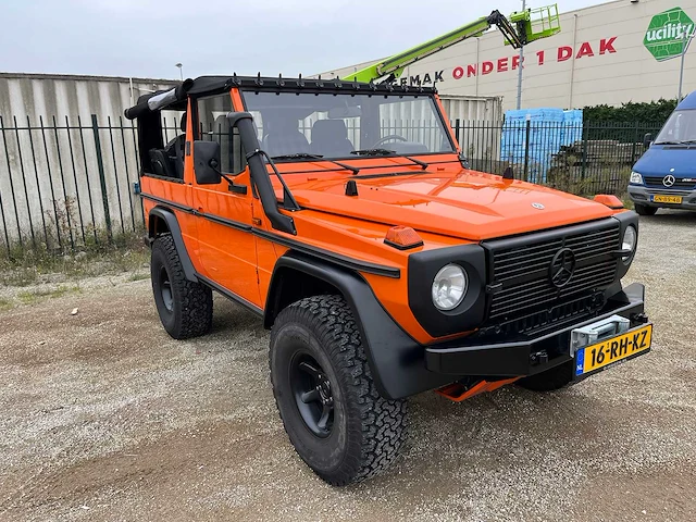Mercedes-benz - 1980 - g-klasse - 300 gd cabriolet custom build - - afbeelding 10 van  16