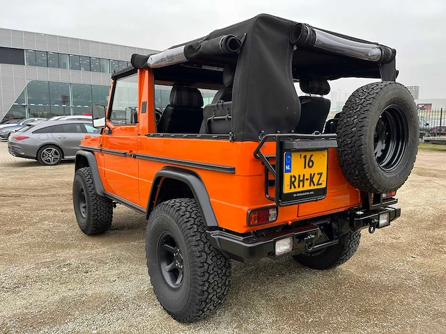 Mercedes-benz - 1980 - g-klasse - 300 gd cabriolet custom build - - afbeelding 14 van  16