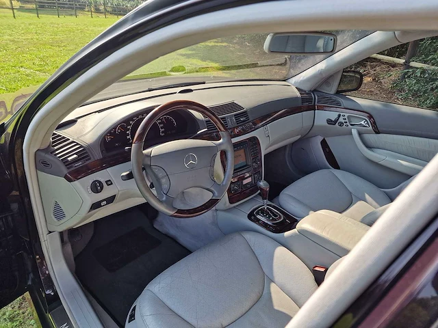 Mercedes-benz - 2000 - s-klasse - 600 lang - 08-gd-lk - afbeelding 5 van  35