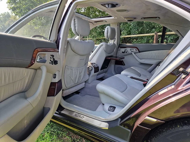 Mercedes-benz - 2000 - s-klasse - 600 lang - 08-gd-lk - afbeelding 14 van  35