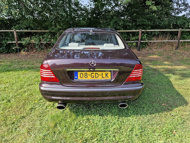 Mercedes-benz - 2000 - s-klasse - 600 lang - 08-gd-lk - afbeelding 30 van  35