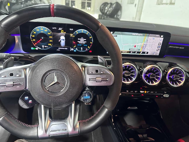 Mercedes-benz - a klasse - amg 45 s 4matic+ automaat- t-023-kt - afbeelding 2 van  30