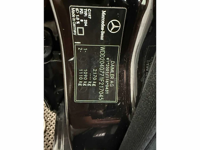 Mercedes-benz - c 63 amg - v8 - klasse - personenauto - 2009 - afbeelding 16 van  31