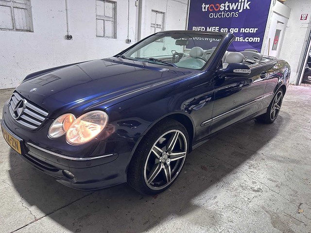Mercedes-benz - clk-klasse cabrio - 200 k. elegance - 24-xk-zn - afbeelding 1 van  22