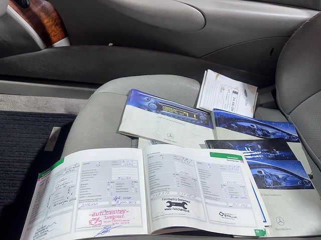 Mercedes-benz - clk-klasse cabrio - 200 k. elegance - 24-xk-zn - afbeelding 15 van  22