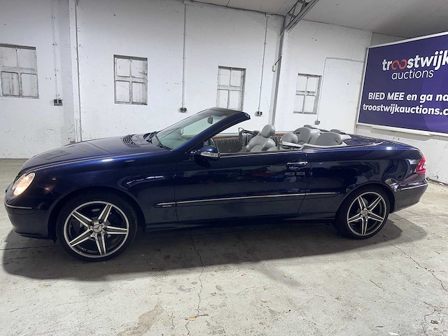 Mercedes-benz - clk-klasse cabrio - 200 k. elegance - 24-xk-zn - afbeelding 12 van  22