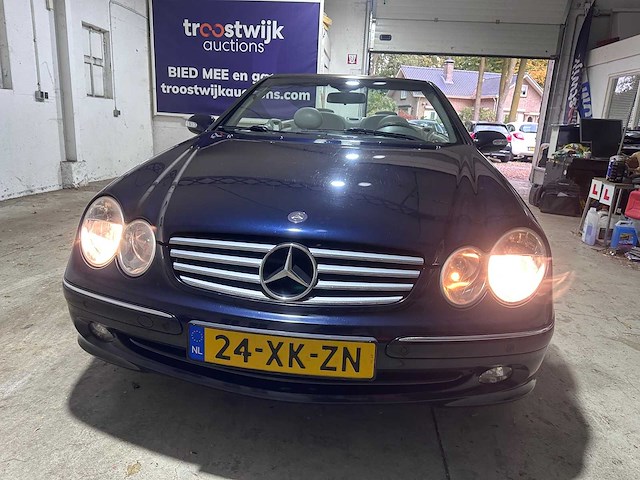 Mercedes-benz - clk-klasse cabrio - 200 k. elegance - 24-xk-zn - afbeelding 20 van  22
