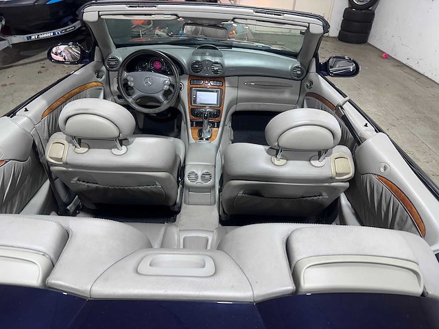 Mercedes-benz - clk-klasse cabrio - 200 k. elegance - 24-xk-zn - afbeelding 21 van  22