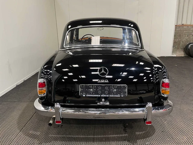 Mercedes benz - ponton - 190 - benzine - oldtimer - 1958 - afbeelding 2 van  30
