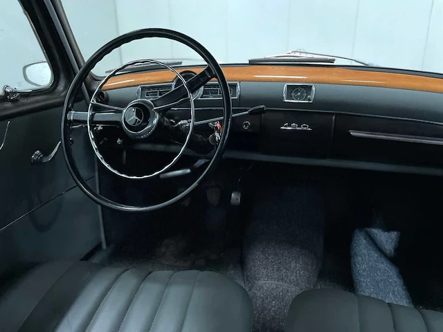 Mercedes benz - ponton - 190 - benzine - oldtimer - 1958 - afbeelding 8 van  30