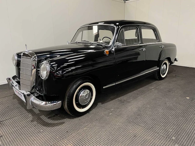 Mercedes benz - ponton - 190 - benzine - oldtimer - 1958 - afbeelding 1 van  30
