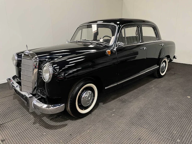 Mercedes benz - ponton - 190 - benzine - oldtimer - 1958 - afbeelding 12 van  30