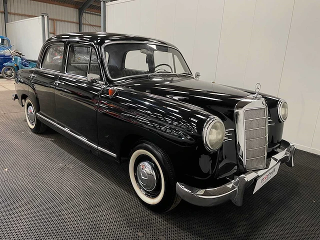 Mercedes benz - ponton - 190 - benzine - oldtimer - 1958 - afbeelding 29 van  30