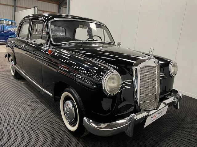 Mercedes benz - ponton - 190 - benzine - oldtimer - 1958 - afbeelding 30 van  30