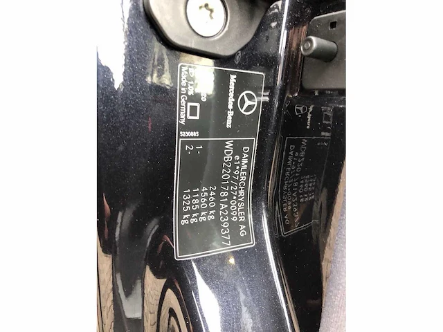 Mercedes-benz - s-klasse - 600 lang - 18-hk-rt - afbeelding 9 van  20