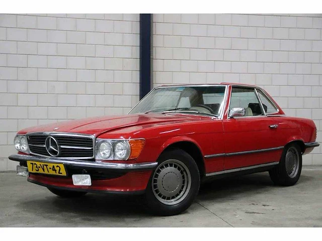 Mercedes-benz - sl-klasse - 350 sl cabrio - classic cars >15 - afbeelding 1 van  36