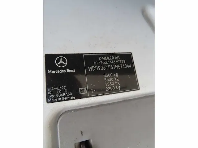 Mercedes-benz - sprinter - 313 2.2 cdi 432 - bedrijfswagen - afbeelding 20 van  30