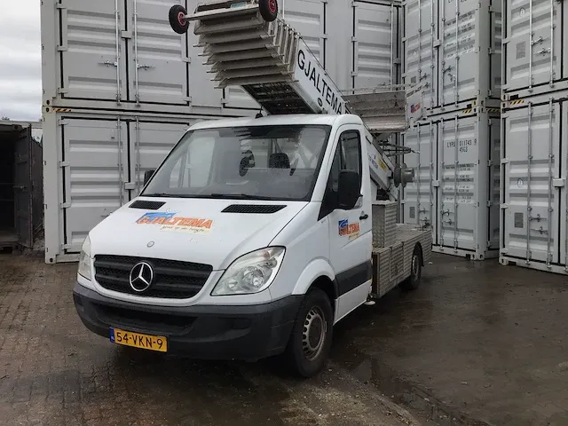Mercedes-benz - sprinter 311 2.2 cdi 366 dc - bedrijfswagen met ladderlift / verhuislift 29 mtr. werkhoogte - afbeelding 2 van  45