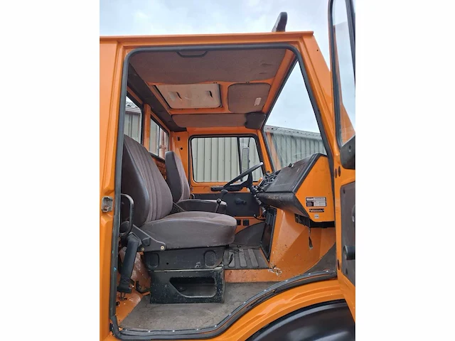 Mercedes benz - unimog - u1700 + hiab kraan - bedrijfswagen - afbeelding 4 van  18