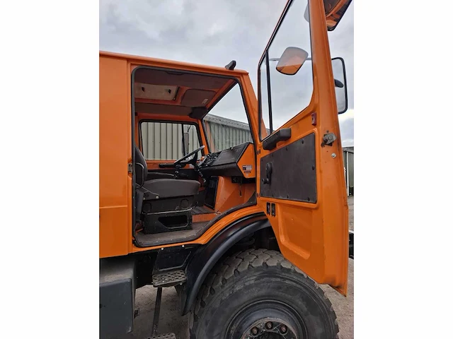 Mercedes benz - unimog - u1700 + hiab kraan - bedrijfswagen - afbeelding 5 van  18