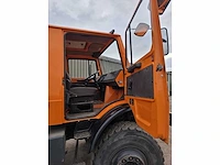 Mercedes benz - unimog - u1700 + hiab kraan - bedrijfswagen - afbeelding 5 van  18