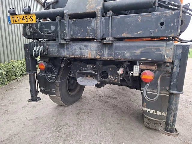 Mercedes benz - unimog - u1700 + hiab kraan - bedrijfswagen - afbeelding 8 van  18