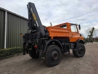 Mercedes benz - unimog - u1700 + hiab kraan - bedrijfswagen - afbeelding 9 van  18