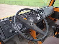 Mercedes benz - unimog - u1700 + hiab kraan - bedrijfswagen - afbeelding 13 van  18