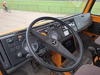 Mercedes benz - unimog - u1700 + hiab kraan - bedrijfswagen - afbeelding 14 van  18