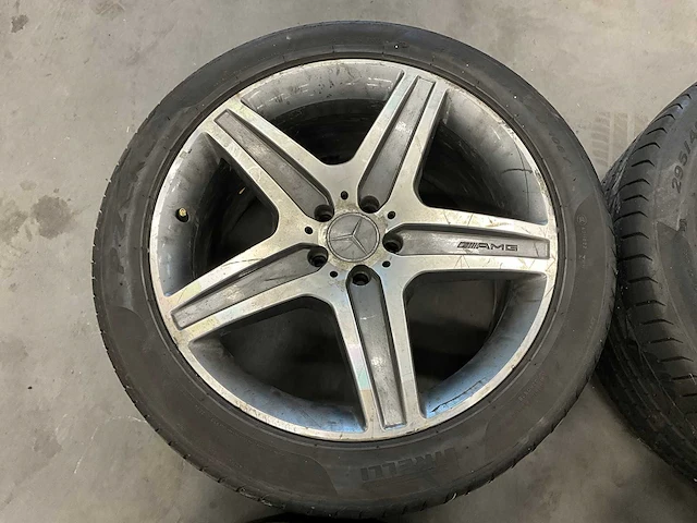 Mercedes-benz - velg met band (4x) - afbeelding 4 van  7