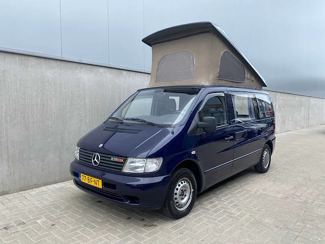Mercedes-benz - vito - camper - hefdak - 1e eigenaar - 77-bf-nt - afbeelding 1 van  24