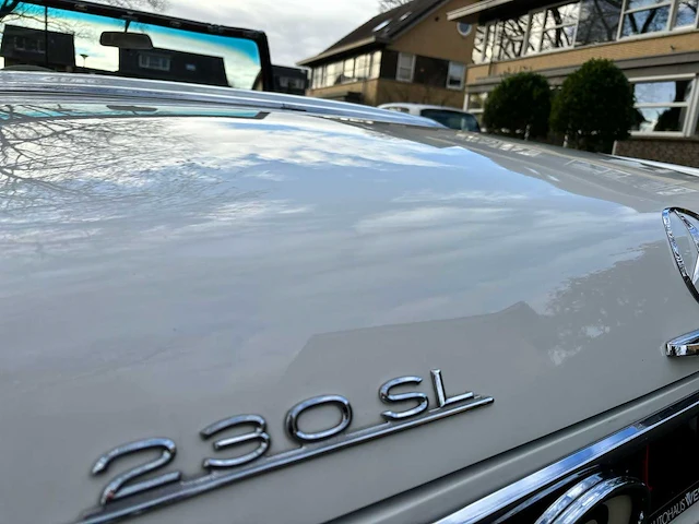 Mercedes-benz - w113 - 230 sl - pagode - oldtimer - uniek - afbeelding 16 van  30