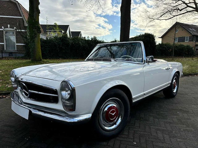 Mercedes-benz - w113 - 230 sl - pagode - oldtimer - uniek - afbeelding 12 van  30