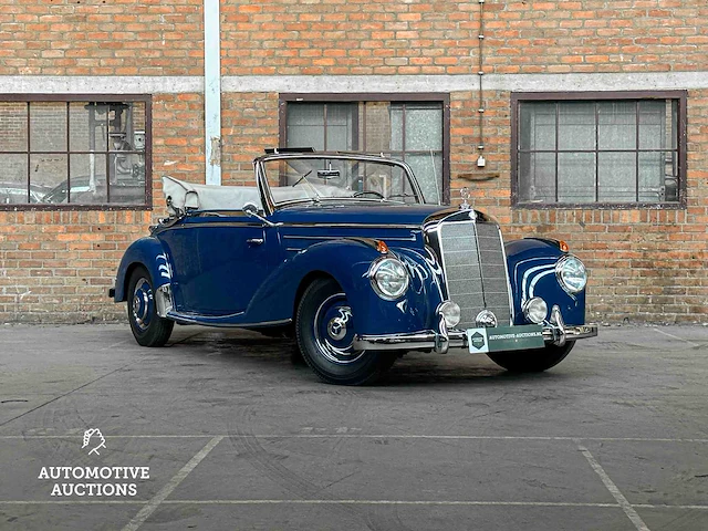 Mercedes-benz 220 a cabriolet w187 1951, dr-27-11 - afbeelding 4 van  66