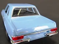 Mercedes-benz 230sl (1963) blauw schaal 1:34-39. die-cast metaal schaalmodel. - afbeelding 3 van  5