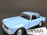 Mercedes-benz 230sl (1963) blauw - afbeelding 1 van  5