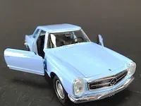 Mercedes-benz 230sl (1963) blauw - afbeelding 4 van  5