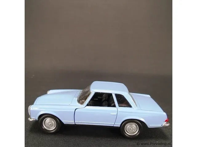 Mercedes-benz 230sl (1963) blauw - afbeelding 2 van  5
