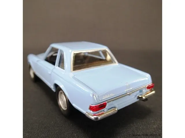 Mercedes-benz 230sl (1963) blauw - afbeelding 3 van  5