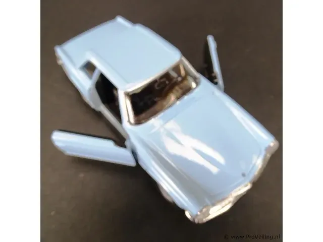 Mercedes-benz 230sl (1963) blauw - afbeelding 5 van  5