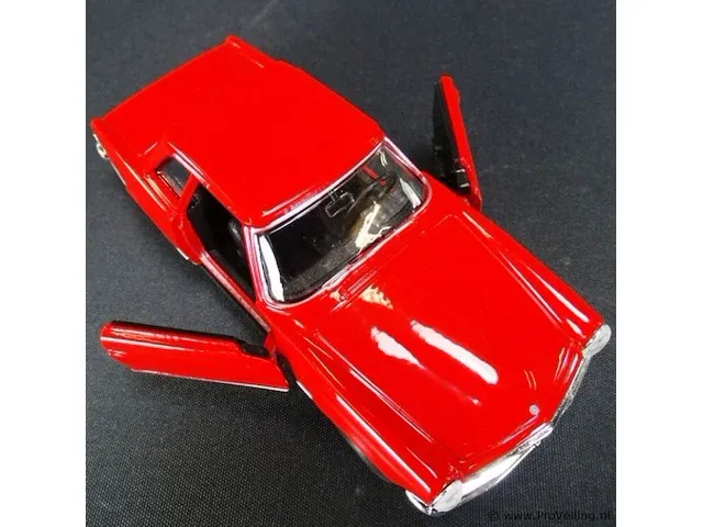 Mercedes-benz 230sl (1963) rood - afbeelding 5 van  5