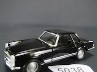 Mercedes-benz 230sl (1963) zwart - afbeelding 1 van  5