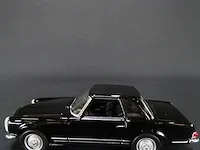 Mercedes-benz 230sl (1963) zwart - afbeelding 2 van  5