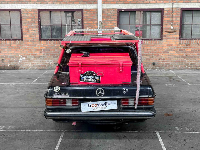 Mercedes-benz 240 lang -carbage run- 128pk 1983, kh-94-rv - afbeelding 5 van  32