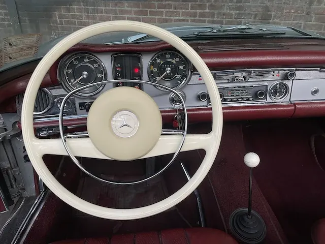 Mercedes-benz 280sl pagode w113 185pk 1970 sl-klasse, gt-72-kx - afbeelding 27 van  50