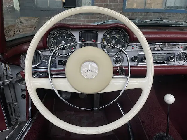 Mercedes-benz 280sl pagode w113 185pk 1970 sl-klasse, gt-72-kx - afbeelding 28 van  50