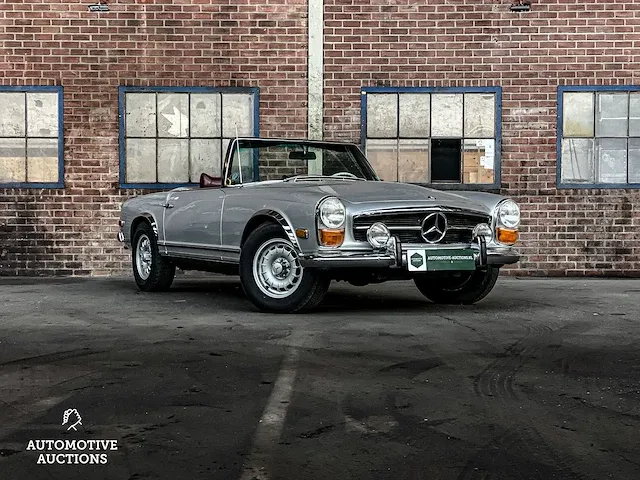 Mercedes-benz 280sl pagode w113 185pk 1970 sl-klasse, gt-72-kx - afbeelding 49 van  50