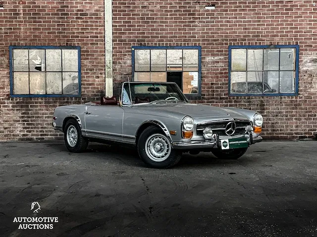 Mercedes-benz 280sl pagode w113 185pk 1970 sl-klasse, gt-72-kx - afbeelding 50 van  50