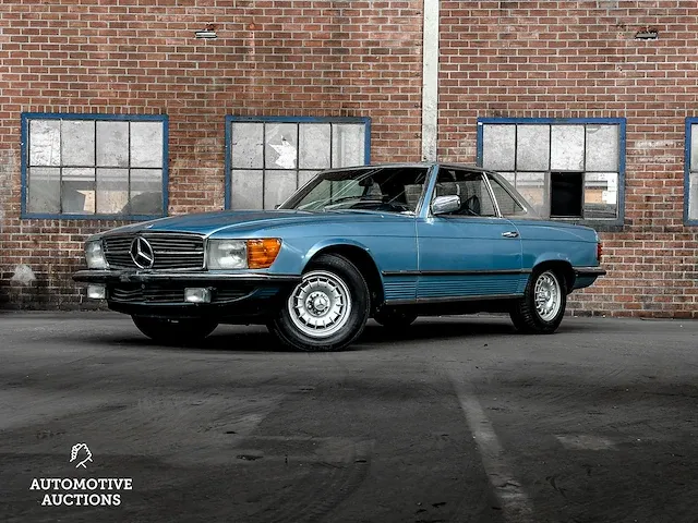 Mercedes-benz 350sl w107 cabriolet 200pk 1976 -youngtimer- sl-klasse - afbeelding 1 van  41