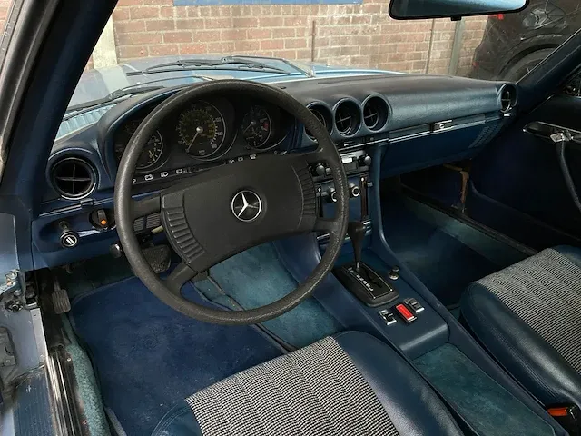 Mercedes-benz 350sl w107 cabriolet 200pk 1976 -youngtimer- sl-klasse - afbeelding 18 van  41